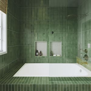 Phoenix Green 1-7/8 in. x 17-3/4 in. Porcelain Floor and Wall Tile (7.424 sq. ft./Case)