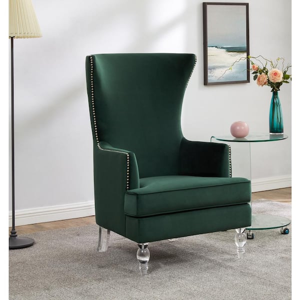 Geode Forest Green Side Chair