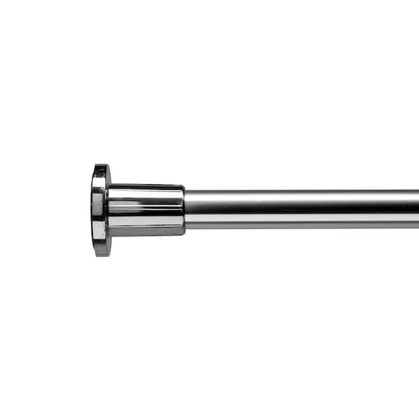Croydex 102-3/8 in. Telescopic Rod in Silver
