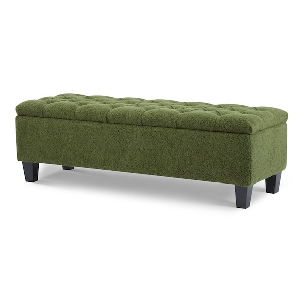 CHRISTOPHER KNIGHT HOME Ottilie Green Boucle Fabric Upholstered