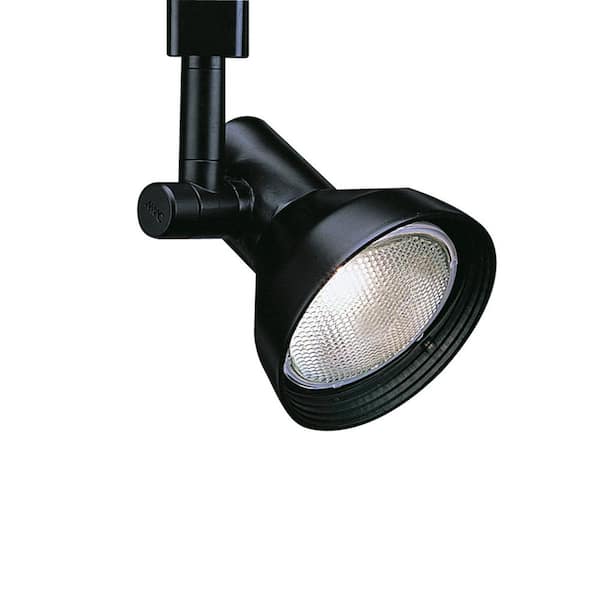 1-Light 75-Watt Black Line Voltage Track Head for H Track
