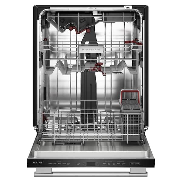 24 in. Top Control Built-In Tall Tub Dishwasher in PrintShield Stainless with 360 MaxJets Third Rack and ProDry System