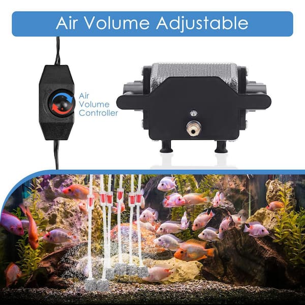 fish tank pump accessories hygger MINI 1.5W Bowl Aqaurium Silent Air with Accessories, Oxygen Aerator Kit for Fish 0.5-12 Gallon Fish Tank : Pet Supplies Used in the water treatment industry for years and has proven performance. Hygger Quiet Mini Air Pump