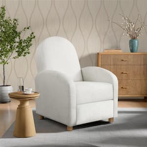 Lorna Cream Polyester Recliner