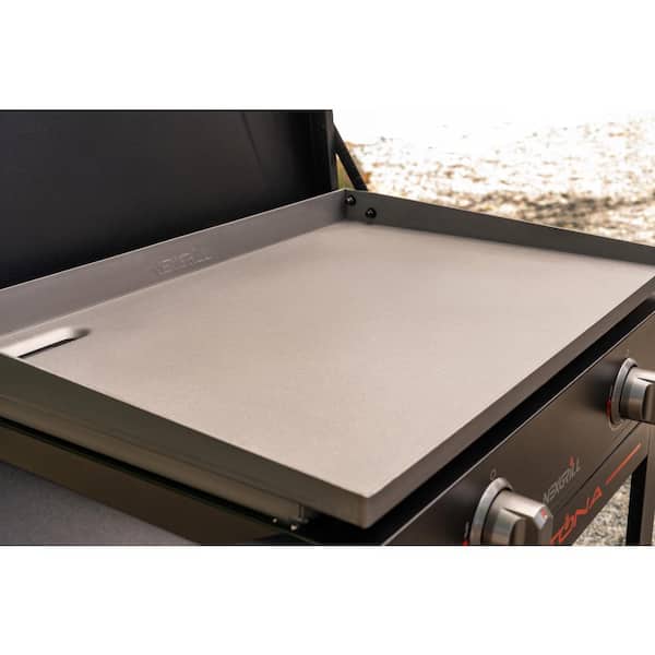 Nexgrill Daytona 2 Burner Propane Gas Griddle in Black with PVC