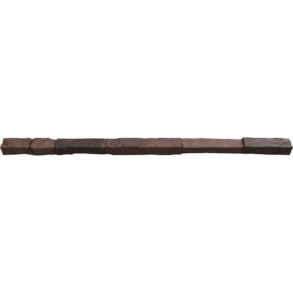 2 in. x 2 in. x 48 in. Cannondale Universal Composite Trim Sill for StoneWall Faux Stone Siding Panels
