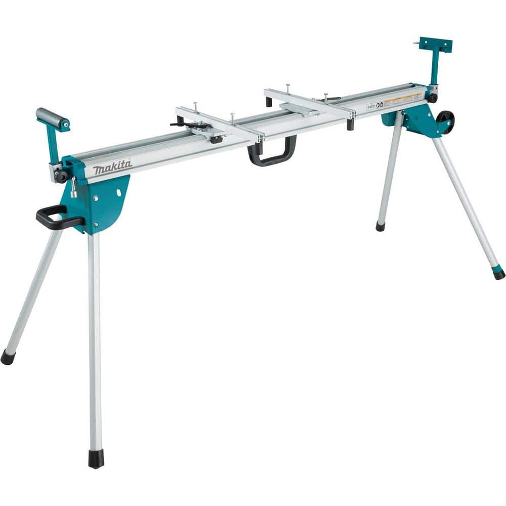Makita 33.5 in. x 69.5 in. Folding Rolling Miter Saw Stand WST07 The Home  Depot