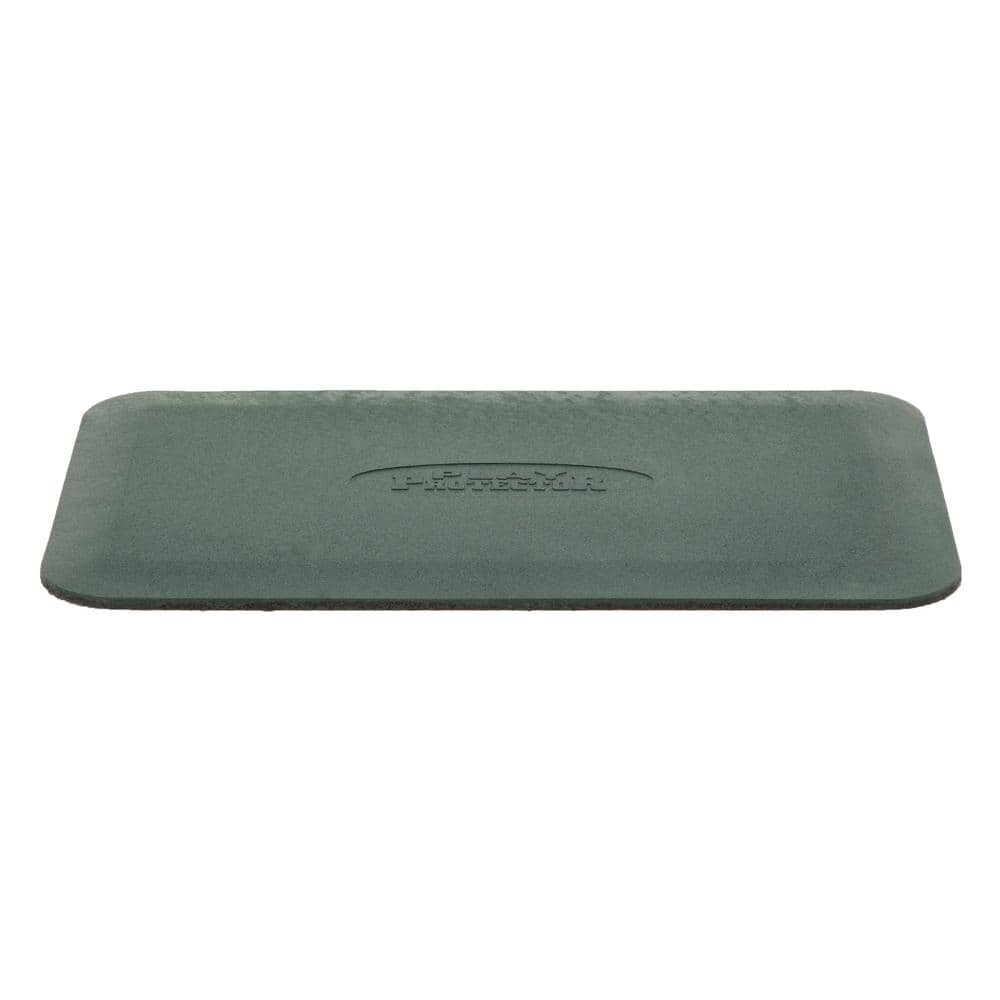 Green Rubber Playground Mats for Ground Protection, 40.2 x 20 in, Set of 2