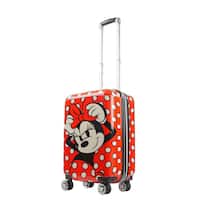 Ful Disney Minnie Mouse Printed Polka Dot II 21 in. Spinner Luggage Deals
