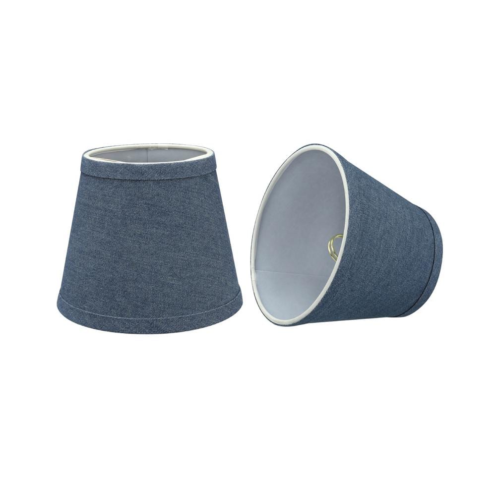 6 in. x 5 in. Washing Blue Hardback Empire Lamp Shade (2-Pack) price history on PriceWatchPro