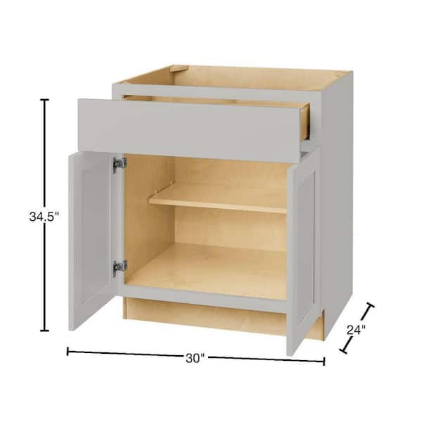 Have a question about Hampton Bay Shaker 30 in. W x 24 in. D x