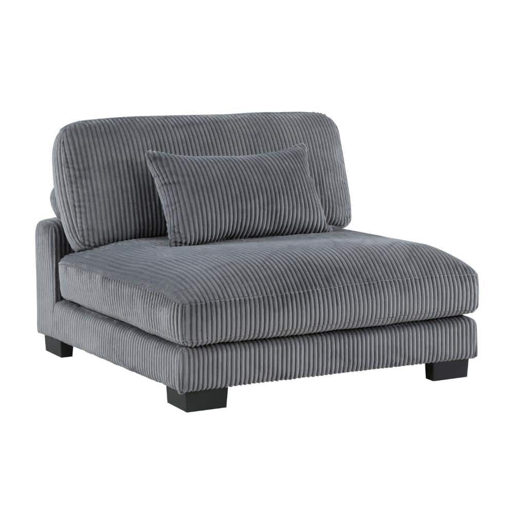 Rix Gray and Black Fabric Side Chair price history on PriceWatchPro