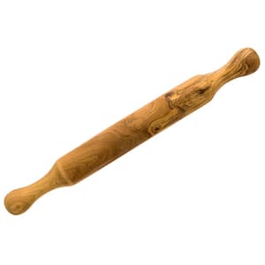 18 in. FrenchHome Olive Wood Rolling Pin