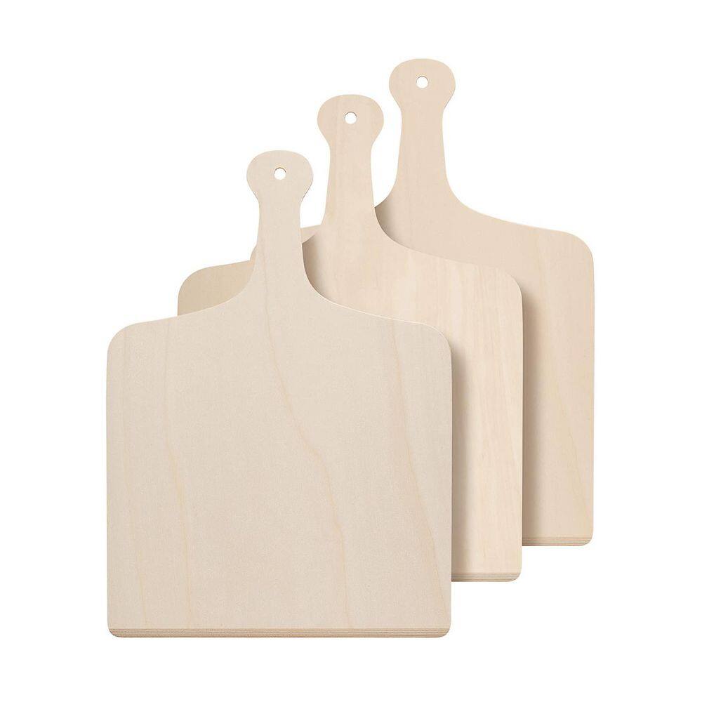 Anqtovp Natural Wood Pizza Peel, 12x16
