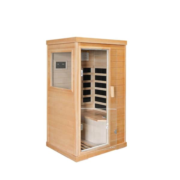 Unbranded High Quality 1-Person Sauna with 5 Carbon FAR Infrared