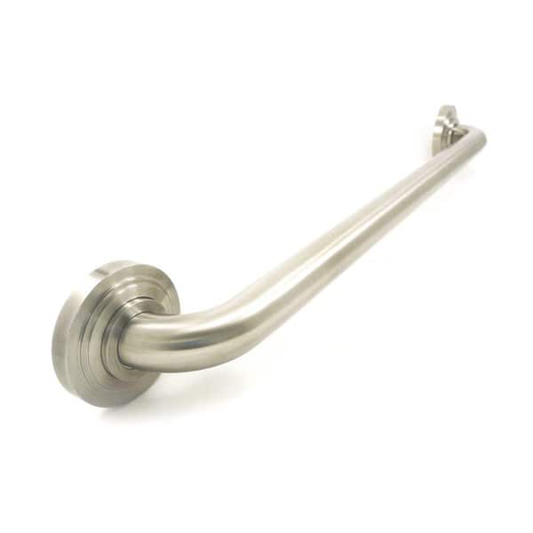 WingIts Platinum Designer Series 36 in. x 1.25 in. Grab Bar Bands in Satin Stainless Steel (39 in. Overall Length)