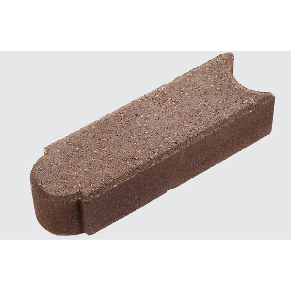 Oldcastle Edgestone 11.75 in. x 3 in. x 4 in. Brown Concrete Edging (288-Piece Pallet)