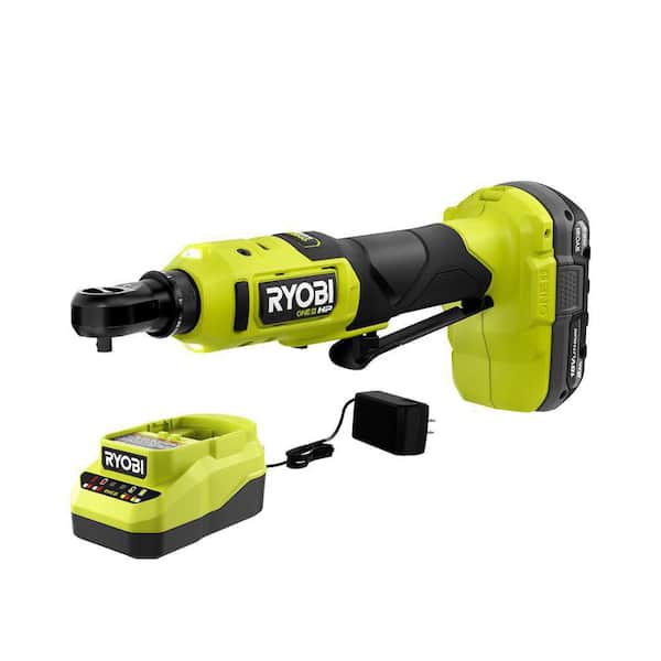 ONE+ 18V HP Brushless Cordless 1/4 in. High Speed Ratchet Kit with 2.0 Ah Battery and Charger