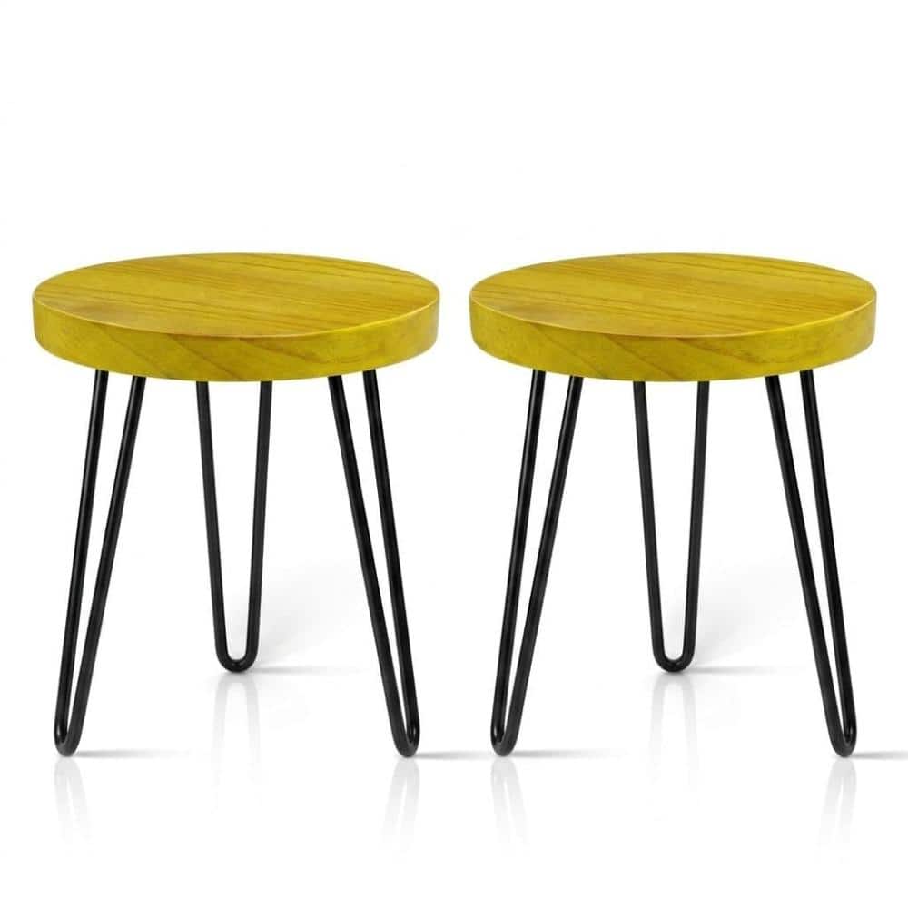 "Boho Rattan Wooden Plant Stool, Low Rustic Plant Holder Fits 5-15"" Pots Indoor Outdoor" price history on PriceWatchPro