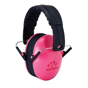 Baby and Kid's Folding Sound Protection Muff in Pink