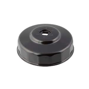93 mm x 15 Flute Oil Filter Cap Wrench in Black