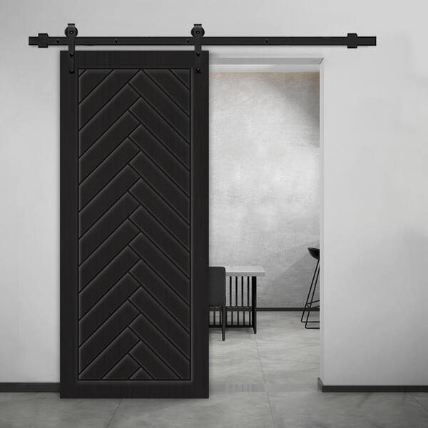 Have a question about CALHOME 42 in. x 84 in. Black Painted