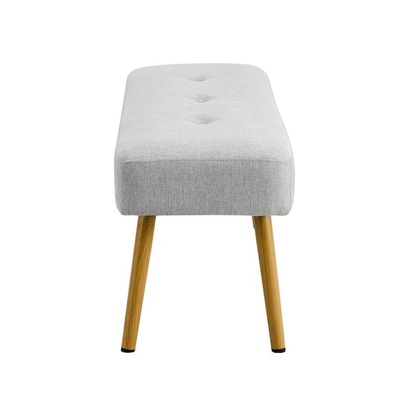 Velvet Shoe Changing Stool, Upholstered Square Cushion Foot Stool with  Golden Metal Base, Modern Vanity Chair Tufted Footrest Ottoman, Footrest  Sofa Stool for Clothes Shop Living Room, Dark Gray 