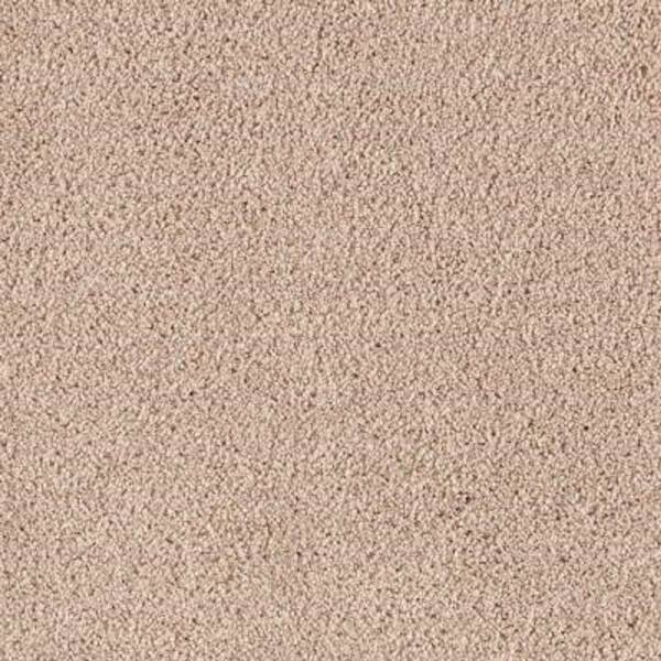 Lifeproof Carpet Sample - Barons Court II - Color Wood Shavings Twist 8 in. x 8 in.