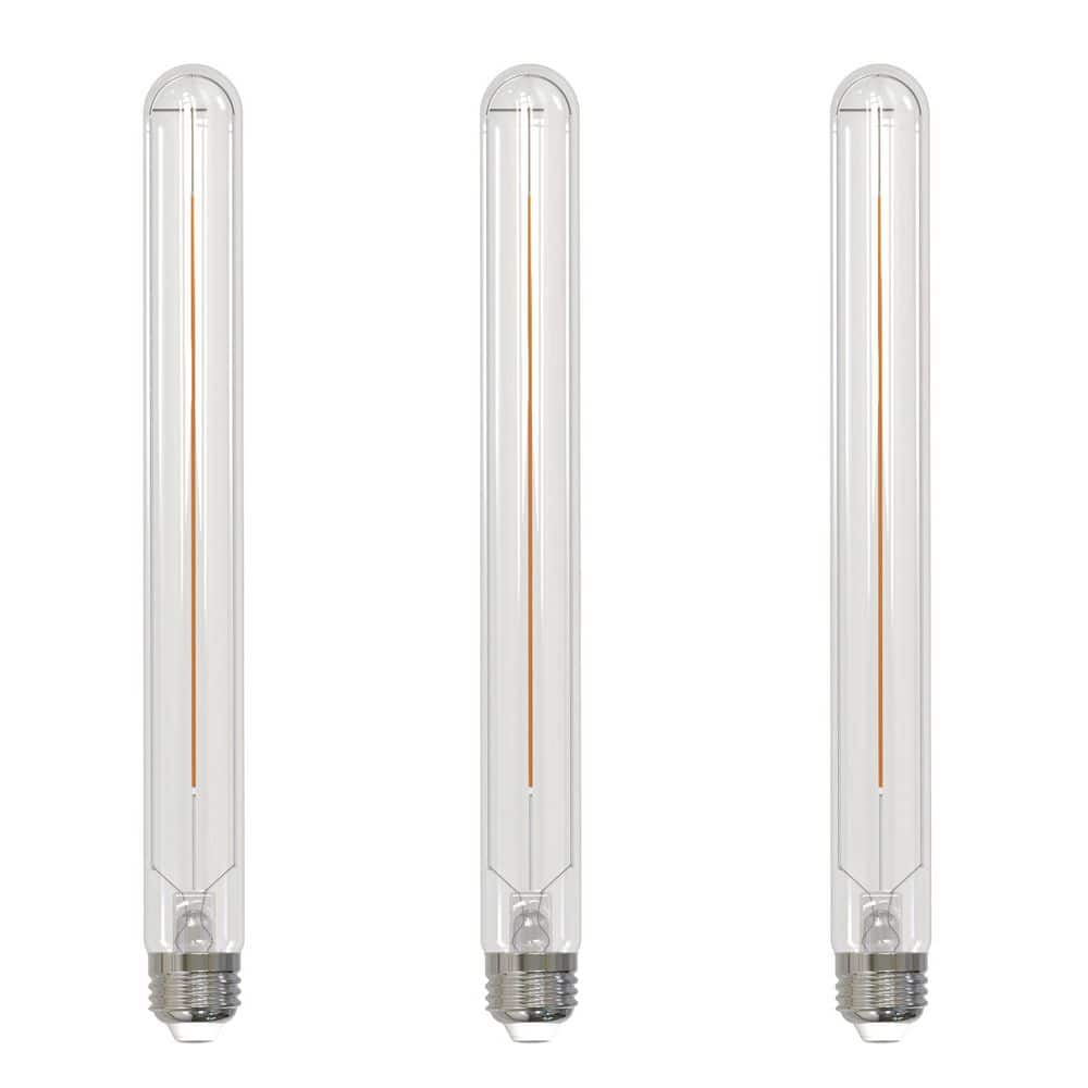 40-Watt Equivalent T9 11 in. Dimmable Clear E26 LED Light Bulb in 3000K Soft White (3-Pack) price history on PriceWatchPro