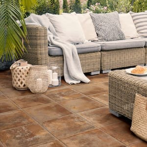 Adobe Terra 19-5/8 in. x 19-5/8 in. Porcelain Floor and Wall Tile (13.55 sq. ft./Case)