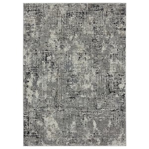 Eternity Mizar Charcoal 12 ft. 6 in. x 15 ft. Oversize Area Rug