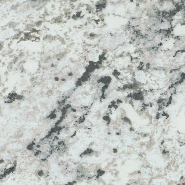 FORMICA - 4 ft. x 8 ft. Laminate Sheet in White Ice Granite with Matte Finish
