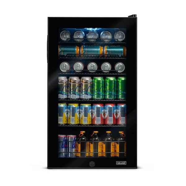 NewAir 19 in. 126 (12 oz) Can Freestanding Beverage Cooler Fridge