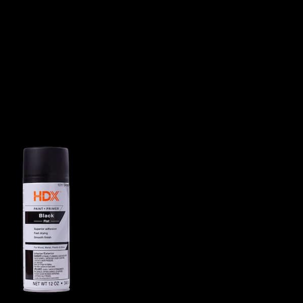 12 oz. Flat Black Double Coverage General Spray Paint