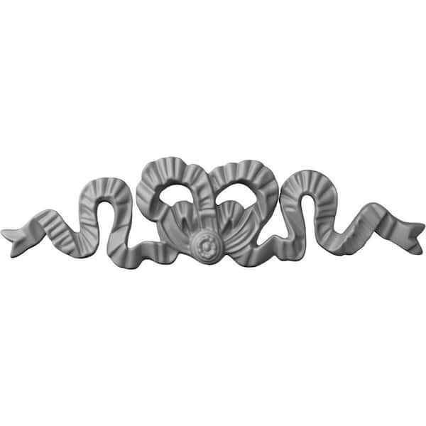 Ekena Millwork 7/8 in. x 11-7/8 in. x 3-1/8 in. Polyurethane Bow Onlay