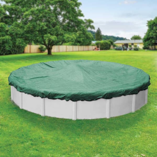 Pool Mate Extreme-Mesh XL 21 ft. Round Teal Mesh Above Ground Winter Pool Cover