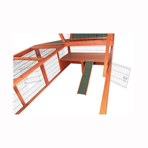 TRIXIE - 7.9 ft. x 3.8 ft. x 2.6 ft. Extra-Large Outdoor Enclosure with Mesh Cover Run