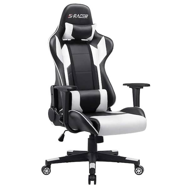 LACOO Gaming Chair Racing style Chair Office Chair High Back PU