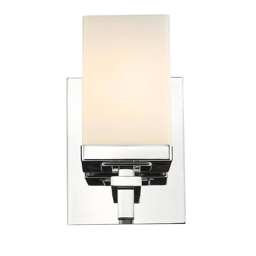 Maddox Chrome 7.63" Direct Wired Electric Wall Sconce
