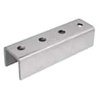1-7/8 in. Channel Joiner - Strut Fitting - Silver Galvanized