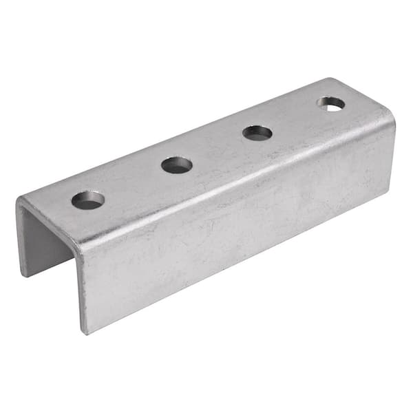 Superstrut 1-7/8 in. Channel Joiner - Strut Fitting - Silver Galvanized