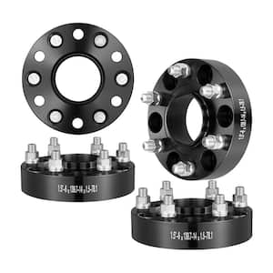 Wheel Spacers, Wheel Adapters, 6 Lug Forged Spacer, Fit for 1995-2023 Chevrolet, GMC, and Cadillac, 4 PCS Black