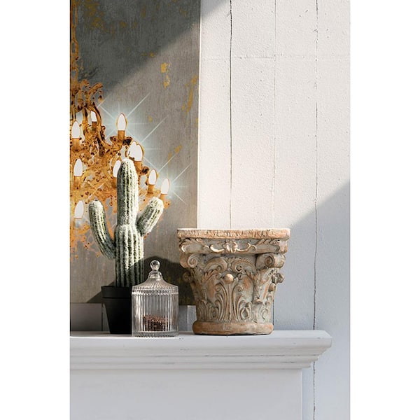 A & B Home Decorative Pedestal Sculptures