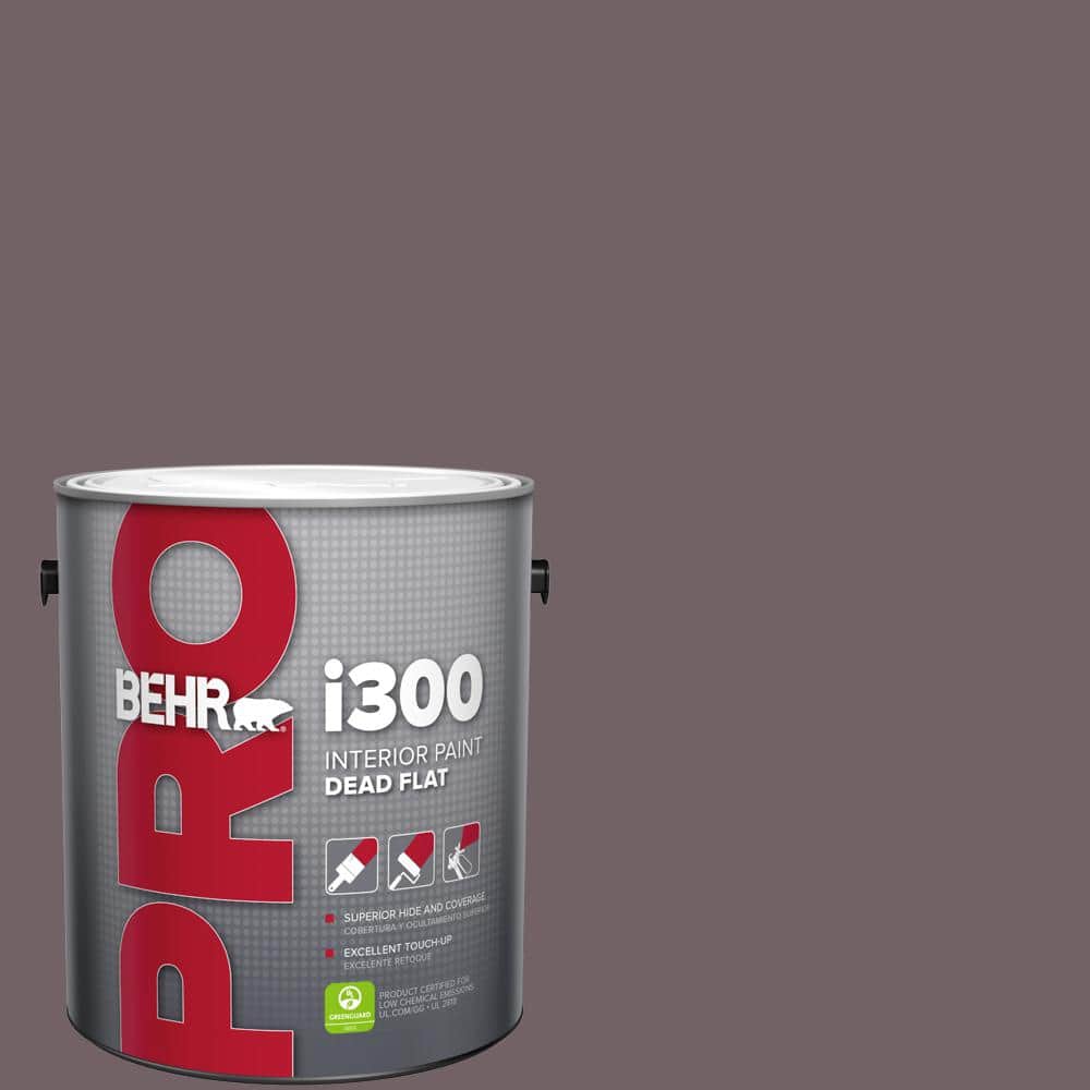1 gal. #N110-6 Dignified Purple Dead Flat Interior Paint price history on PriceWatchPro