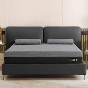 Ego Black Twin Medium Copper Gel Memory Foam 10 in. Bed-in-a-Box Mattress