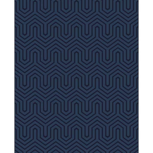 York Wallcoverings Ashford Geometrics Labyrinth Strippable Roll Wallpaper (Covers 56 sq. ft.)