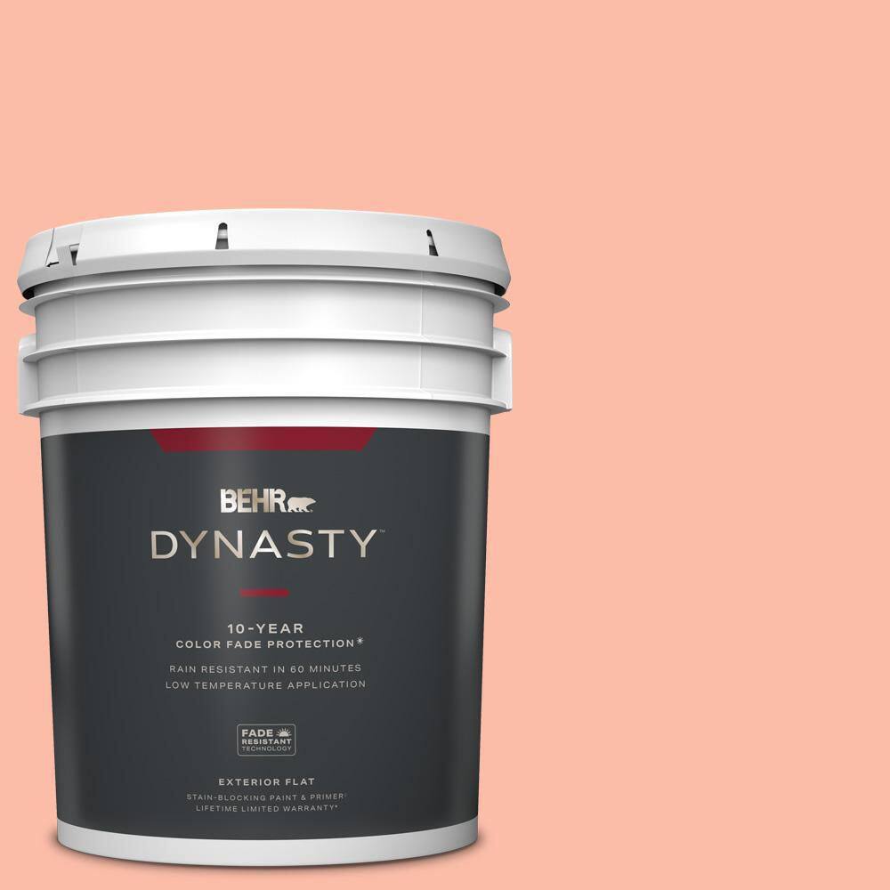 BEHR DYNASTY 5 gal. 200A3 Blushing Apricot Flat Exterior Stain