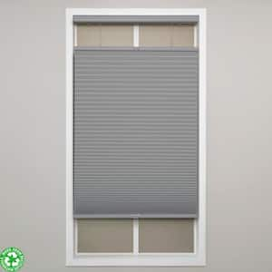 Anchor Gray Cordless Blackout Polyester Top Down Bottom Up Cellular Shades - 29.5 in. W x 48 in. L