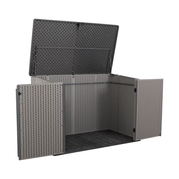 Lifetime 43 in. W x 76 in. D x 52 in. H Resin Horizontal Outdoor Lifetime 43 in. W x 76 in. D x 52 in. H Resin Horizontal Outdoor