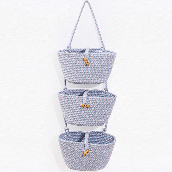Unbranded 3-Tier Blue Baby Wall Mount
